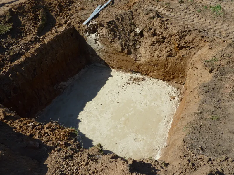 Fundament & Schotterunterbau
